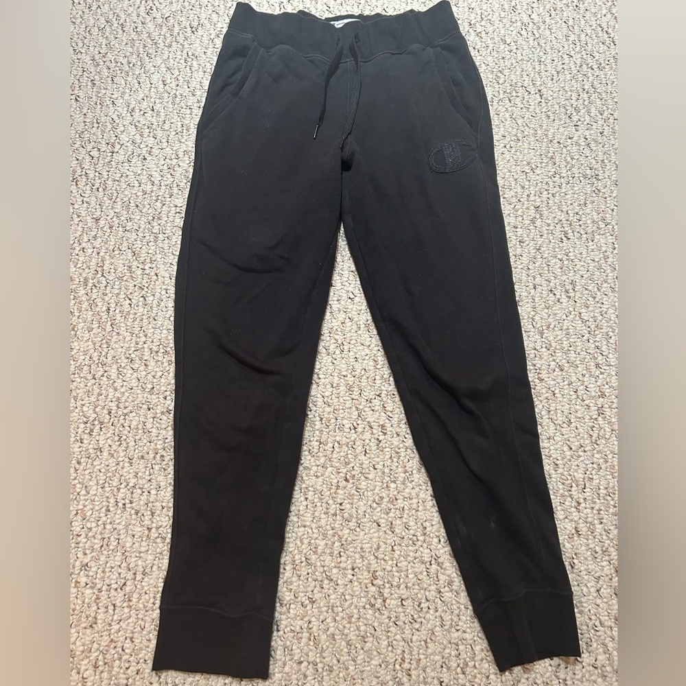 Black Champion Joggers